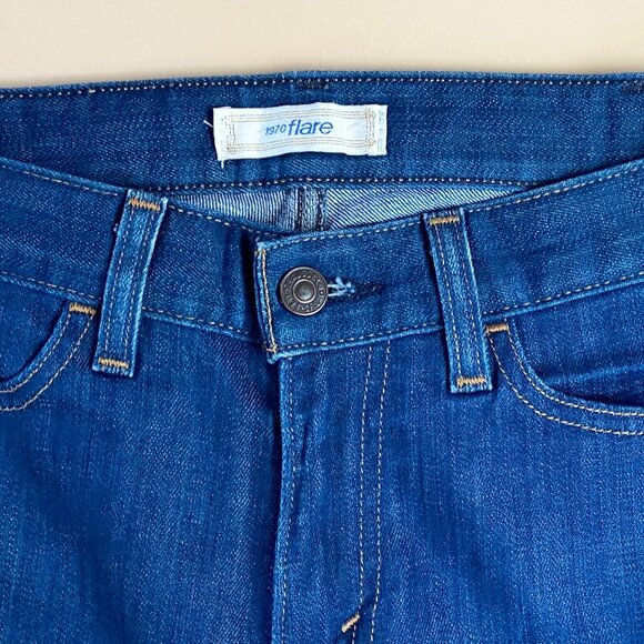 Levi's Orange Tab 1970's Flare Jeans - Size 4/27 - Picture 2 of 6